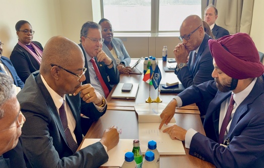 President Herminie and World Bank President Discuss New Areas of Cooperation for Seychelles